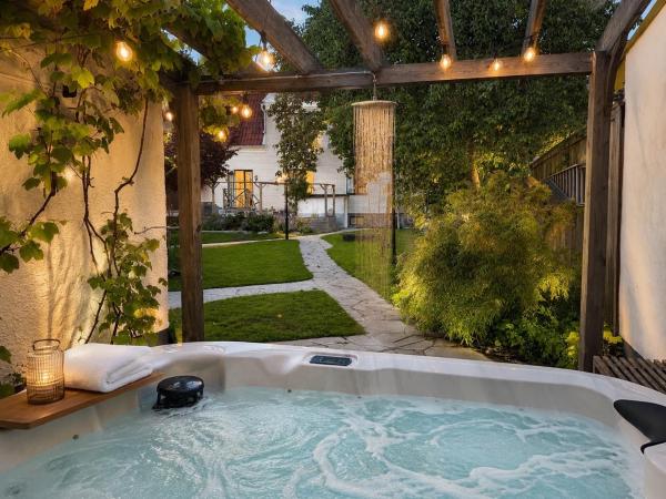 Central Sommardröm Visby(ac,jacuzzi, Bastu,elbil) - Visby