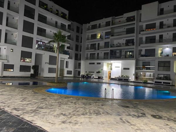 Agadir Bay Cozy Appartement With Swimming Pool & Balcony - Agadir