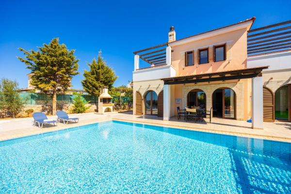 Villa Nikolas Large Private Pool Ac Wifi - Greece