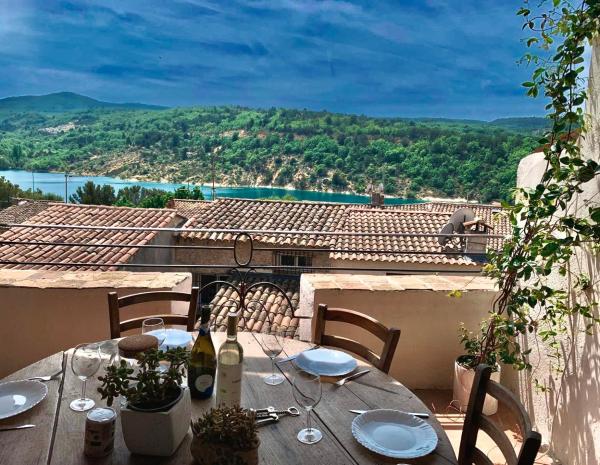 Charmant Vue Lac Avec Terrasse - "Moana" - Ola Verdon - Moustiers-Sainte-Marie