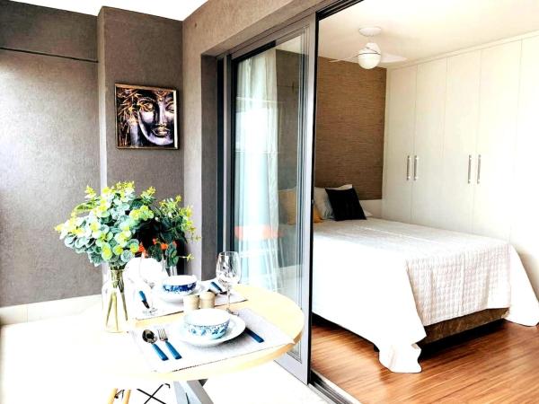 Studio Vila Madalena Luxo Metro Wifi 300mg Smartv Piscina Aquecida - São Paulo