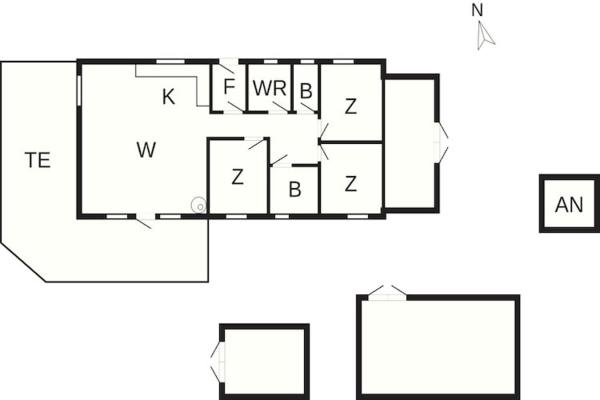 8 Person Holiday Home In Hovborg - Billund