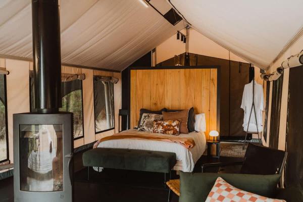 Carnaby Wandagar Eco Tent - Nature-immersed Glamping - オーストラリア ペムバートン