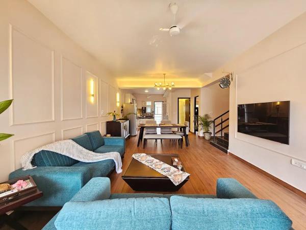 3bhk Elegant Duplex Villa With Pool Access - Goa
