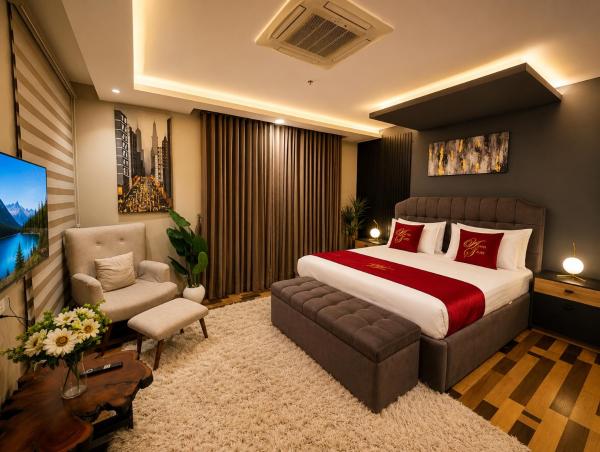 Goldcrest Mall Dha Phase 4 - Luxury Serviced Apartments By Alvis Suite - Lahore