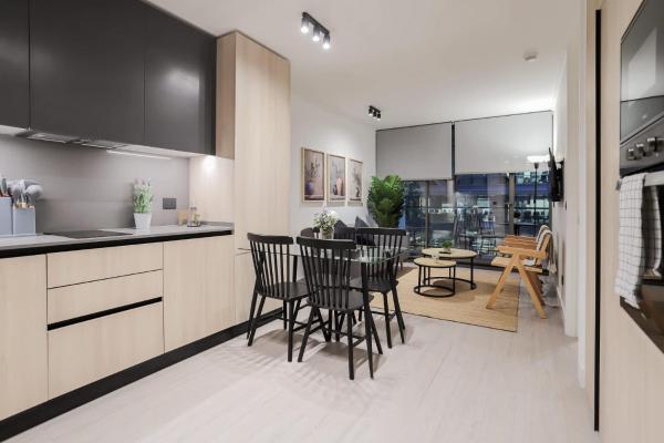 Luxury Aparment For 3 Guest Pool And Gym Access - Las Condes