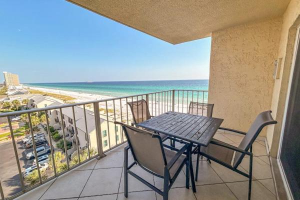 Beachfront Condo Gorgeous Views Shared Pool Hot Tub And Beach Access - Panama City, FL