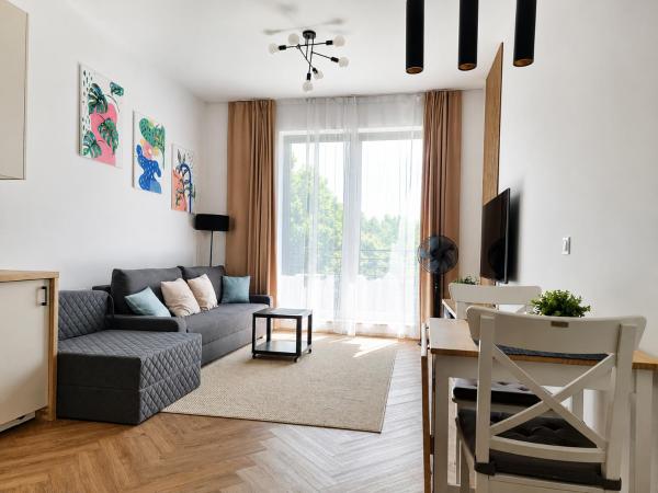 2 Os Studio Z Balkonem Blisko Lotniska By City Host - Łódź