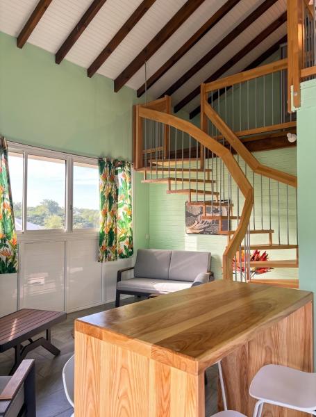 Appartement moderne à Vieux-Habitants, 80 m², terrasse