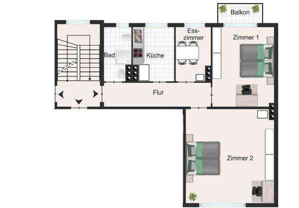 Kiel Jachmannstrasse 3og Links 2,5 Zimmer Wohnung - 킬