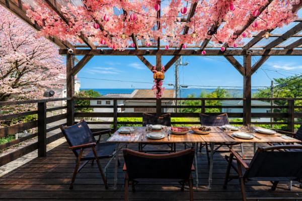 愛犬と一緒 海と桜の貸切温泉ヴィラ サクラドッグガーデン伊豆熱川温泉 - Izu