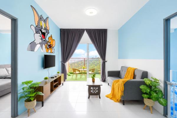 Foto 1: Tom & Jerry Family Haven with Private Kids Playground Emerald Avenue Brinchang Clover Home 3-16