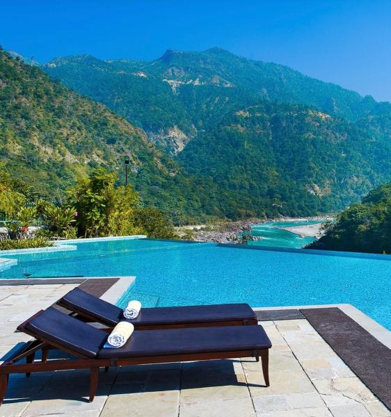 Luxurious 2bhk River View & Pool Aloha On The Ganges - Rishikesh