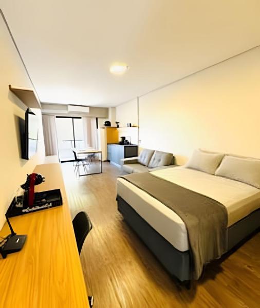 Studio - Espaçoso, Moderno E Novinho! - Campinas