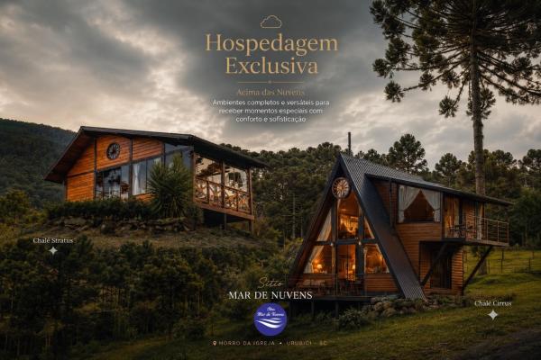 Sítio Mar De Nuvens Chalés No Morro Da Igreja Urubici - Urubici