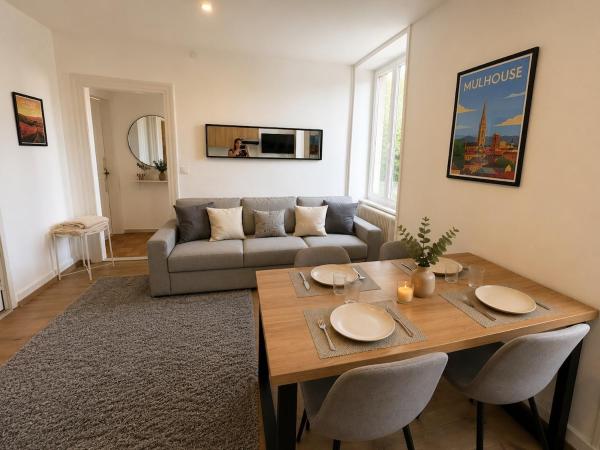 L'escale D'alsace, Modern 2-bedroom Apartment With Parking And Train Station - Mulhouse