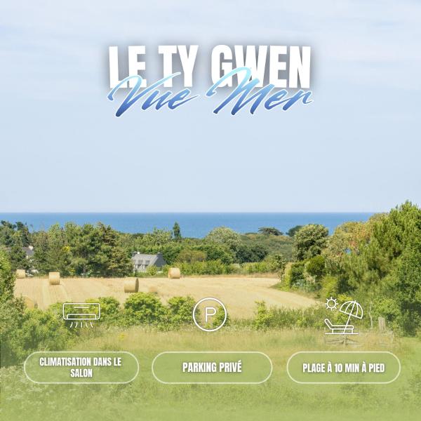 Le Ty Gwen - Parking Privé, Plage à Pied & Vue Mer - Paimpol