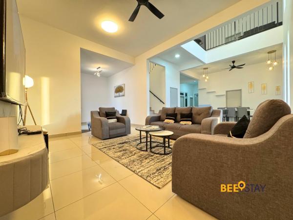 Desaru Arcadia Double Storey House 11-16 Pax 5 Mins To Desaru Beach - Johor