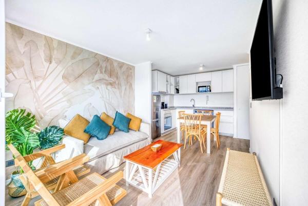Papudo Sea Apartment With Pool - Zapallar