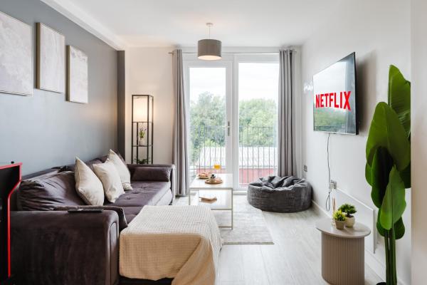Luxury City Centre Stay - Sleeps 4 - Parking - Manchester
