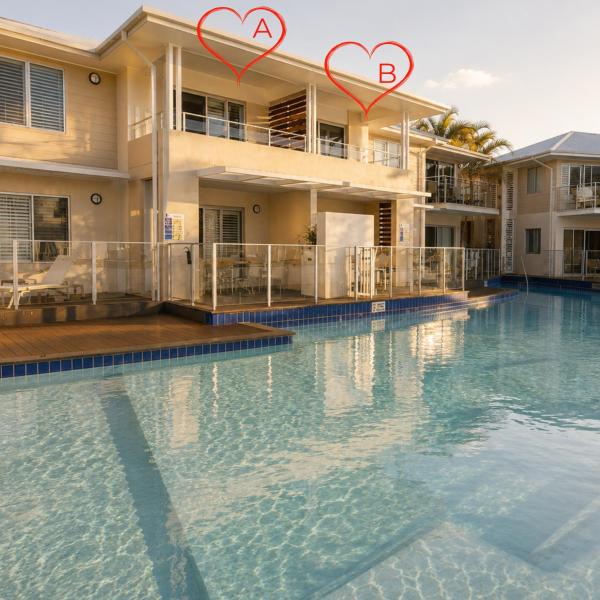 2 Bedroom Poolside Escape - The Oaks Port Stephens - Nelson Bay
