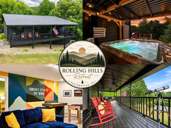 Rolling Hills Retreat - Sauna - Hot Tub - Fire Pit - Wears Valley, TN