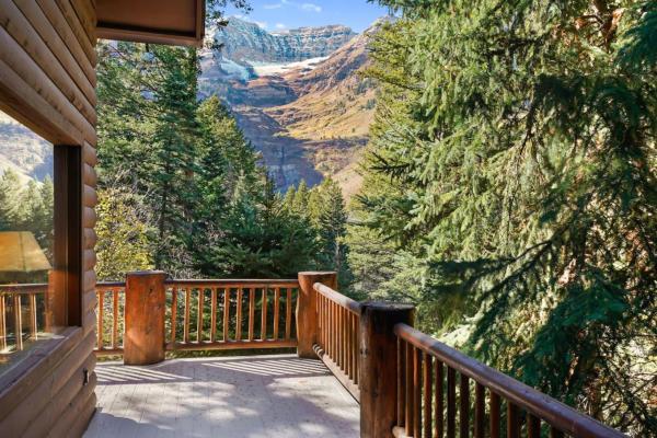 Bild 1: Beartooth Lodge with Hot Tub and Stuart Falls Views