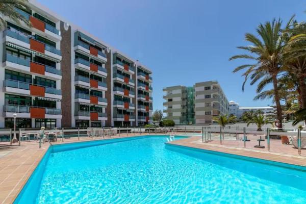 Fm Beach Home - Apartment With Swimming Pool Near Maspalomas Dunes & Beach - Maspalomas