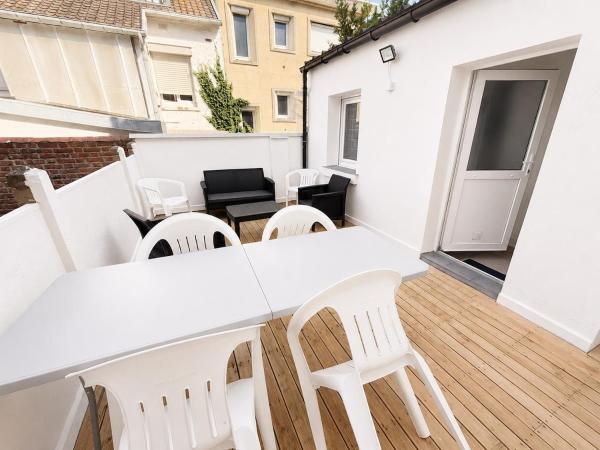 Michel - Rdc Avec Terrasse Pour 4 Personnes à Deux Pas De La Plage - Berck