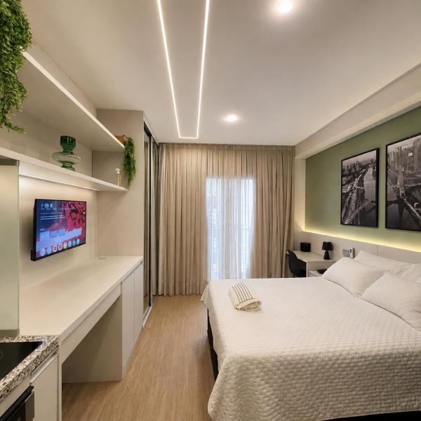 Studio Premium Vila Nova Conceição 5 Min Parque Ibirapuera - São Paulo