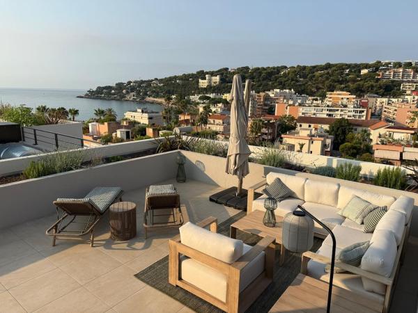Penthouse Des Orchidées-sea View Top Floor Living - Beausoleil