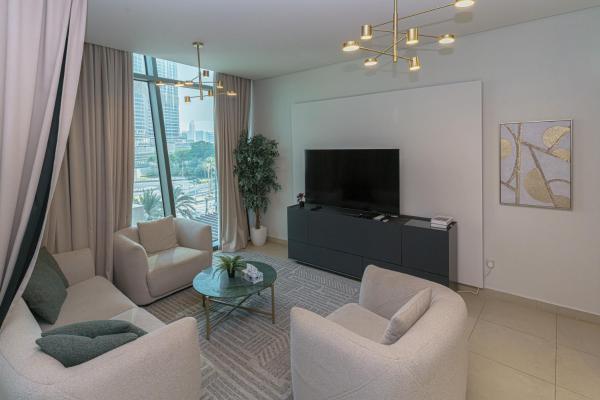Elite Apartment In Downtown In Dubai High Rise View - Dubai