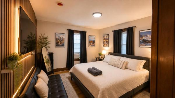 Luxurious King Size Bed In Boston With Amenities - Cambridge, MA