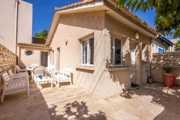Le Patio De La Mer - Comfortable One-bedroom Flat With Terrace In Valras-plage - Valras-Plage
