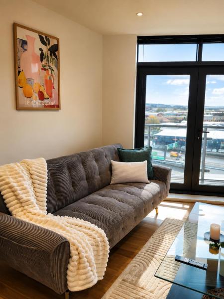 Modern 1br - Leeds City Centre - Balcony Views - Leeds