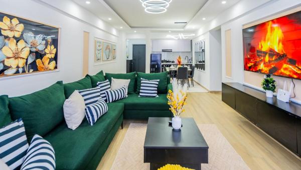 Specious Two Bedroom Apartment With 3 Beds - Nairobi