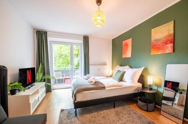 Stilvolle Wohnung Mit Balkon- Wenige Gehminuten Von Der Altstadt - Augsburg
