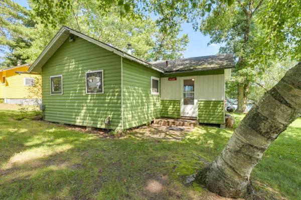 Pet-friendly Rustic Cabin Steps From Lake Chetek - Wisconsin