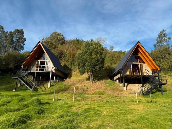 Masia Sant Jeroni Wooden A-frame In Pintag - Kito