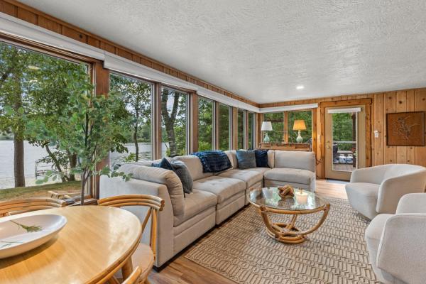 Rice Lake Lodge And Cabin With Dock Fire Pit Views - Brainerd, MN