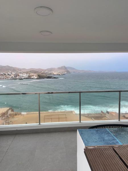 San Bartolo Oceanfront Apartment With Pool And Sauna - Chilca