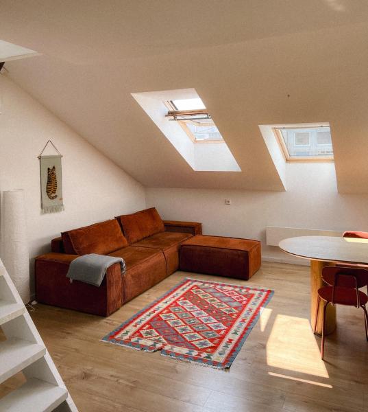 Designer Attic With Fireplace, Vilnius Center - Vilnius