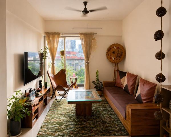 Bloom House -Boho 1bhk, Walk To Eon,10 Min Airport - Pune