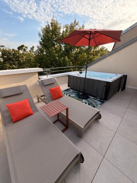 Art Deco Rooftop Villa With Private Spa - Vichy