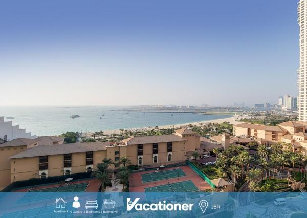 Vacationer Holiday Homes I Lux 2 Bed I Stunning Sea View I Steps To Jbr Beach I Sadaf 6 - Dubái
