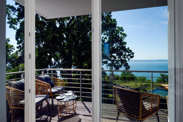 Sassnitz - Kamin, Meerblick, Sauna, Fitness - Fewo Strandfrieden - Sassnitz