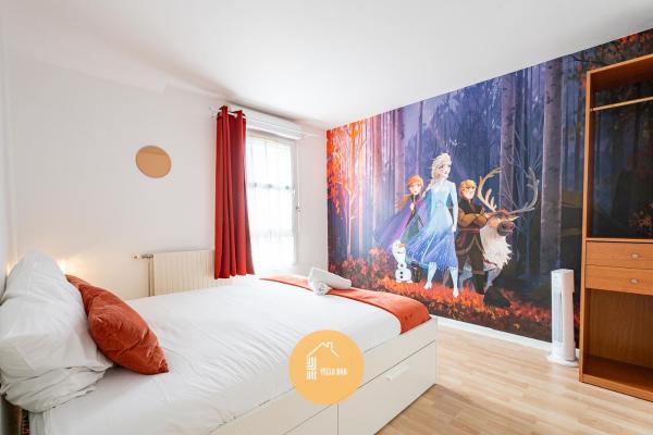 Duplex Le G - Reine Des Neiges 10 Min Disney Paris - Serris