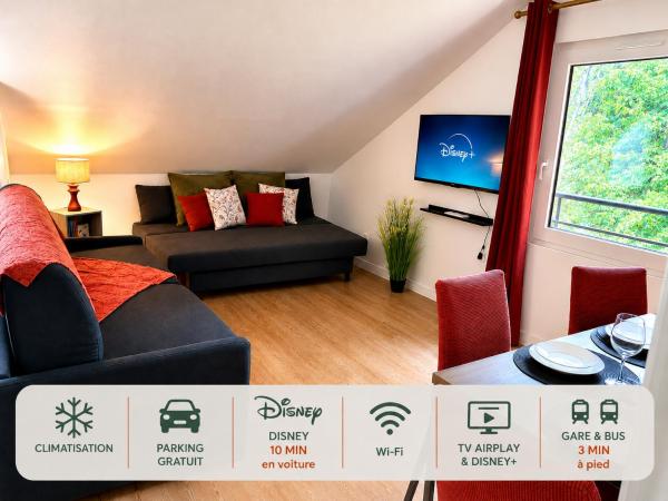Le Saint-germain - Clim - Parking - 10 Min Disneyland - Crécy-la-Chapelle