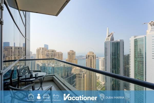 Vacationer Holiday Homes I Tranquil 2 Bedroom I Pool & Gym Access L Close To Jbr - 迪拜碼頭