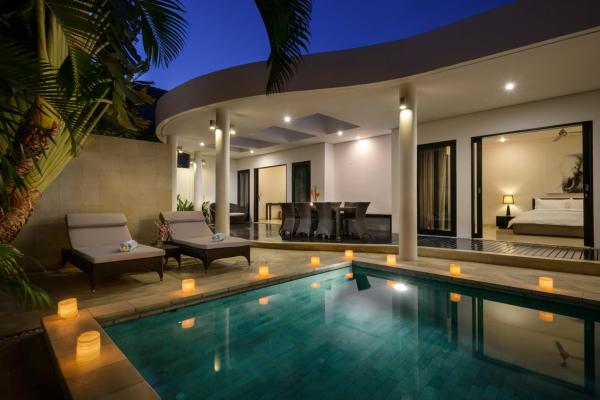 A la foto es mostra l'objecte Villa Maharani situat a la ciutat de Seminyak.